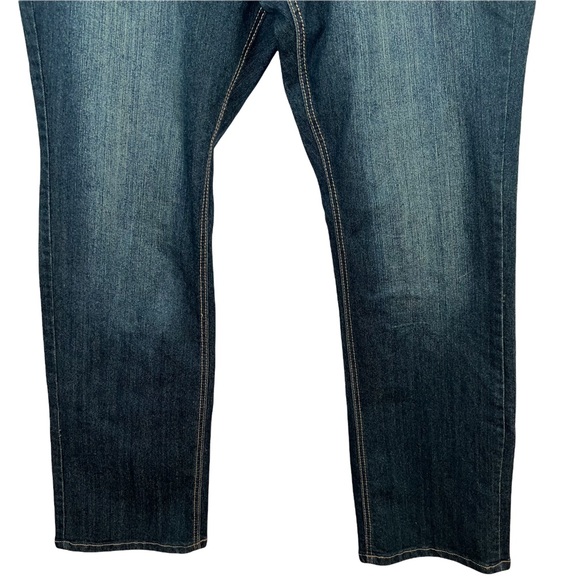 Unbranded Denim Wide Leg Bling Pockets Plus Size Jeans - Picture 4 of 9